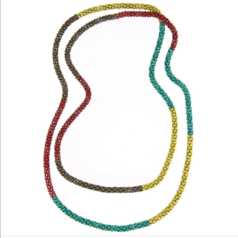 BCBG Colorblock necklace